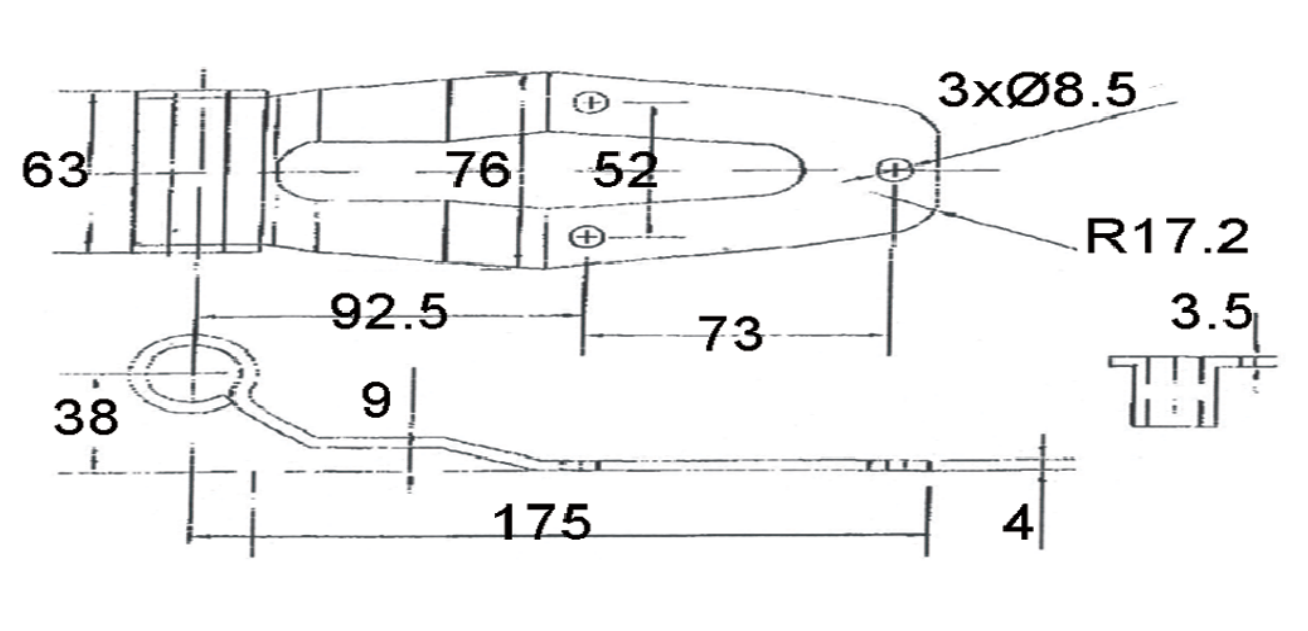 A10409S Heavy Duty Door Hinge Stainless Steel – Screw/Weld Installation for Truck, Freezer, Cold Storage & Wooden Doors,Trailer Door Hinge