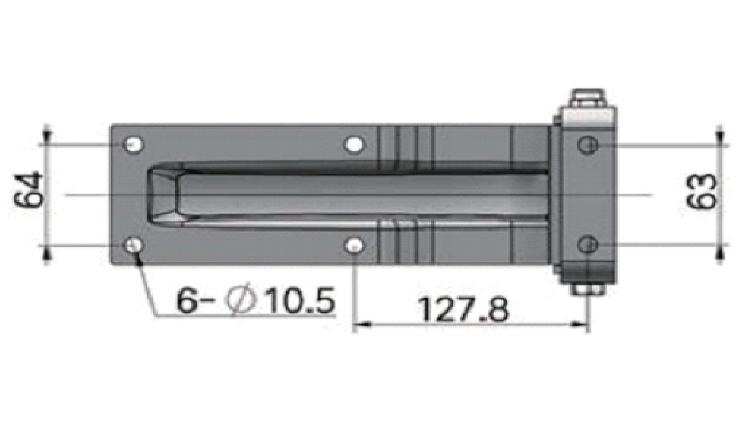 A10411S 180°Opening Heavy Duty Stainless Steel Door Hinge with Adjustable/Protective Structure, Supporting Screw/Welding Installation Fits Box Trucks, Ideal for Cold Chain