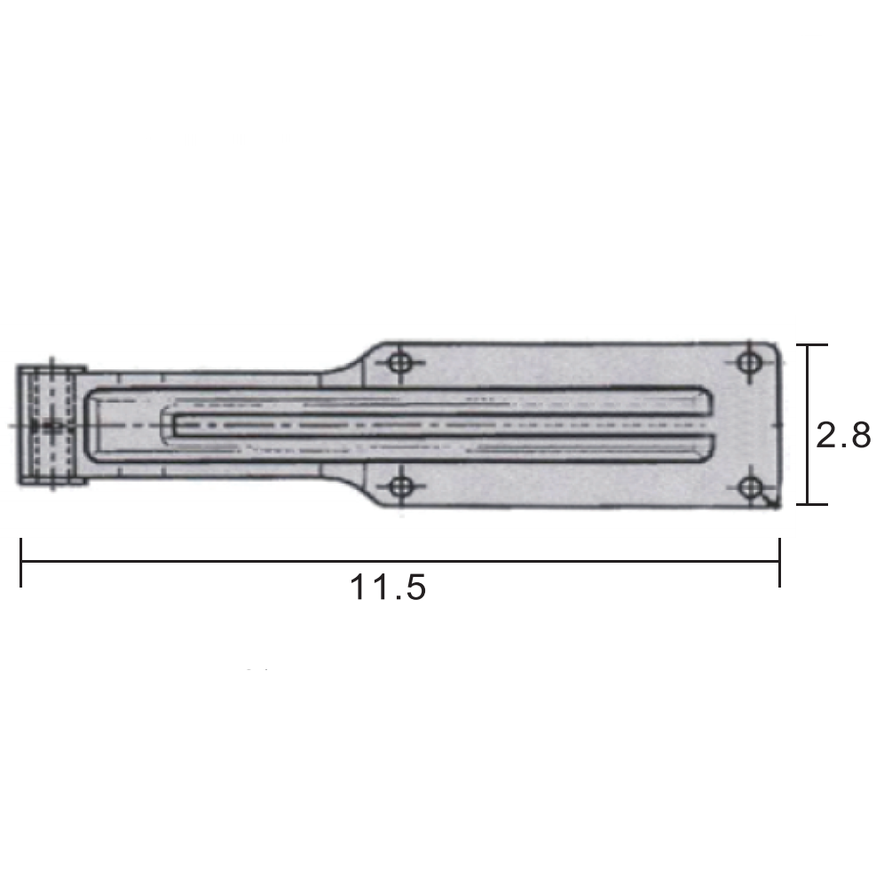 A10413 Heavy Duty Door Hinge-Screw/Weld Installation for Truck, Freezer, Cold Storage & Wooden Doors,Trailer Door Hinge