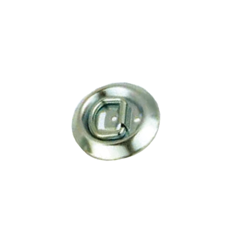 RH12 Round Bolt-On D-Ring Tie-Down Anchors, Flush Mount for Truck, Trailer, Flatbed, Pickup Bed