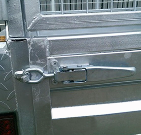 A10804 Trailer Hitch Buckle Clamp Heavy Duty Barrel Bolt Latch Utility Trailer Gate Latch for Professional Use