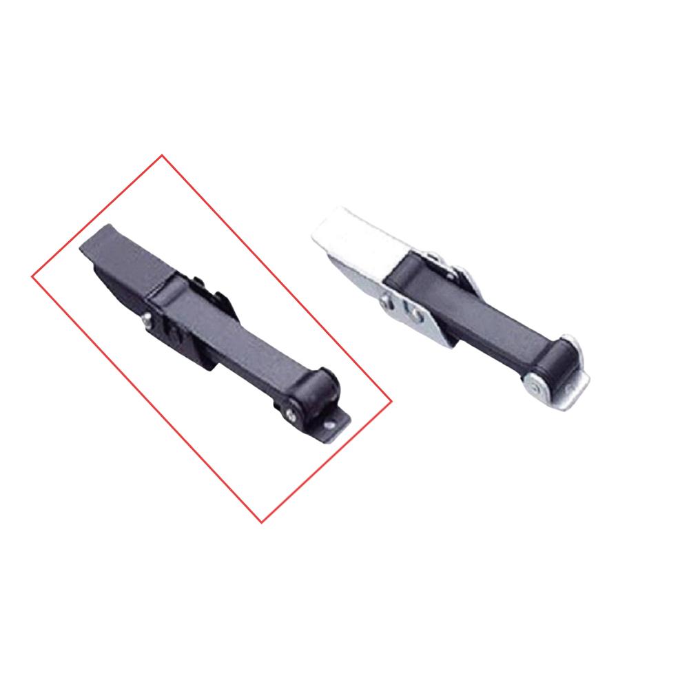 A10843/A10843S 9.5'' Heavy Duty Trailer Door Latch: SUS304 Stainless & Zinc - Plated, Rubber - Lined Flexible Buckle for Towing Hitch