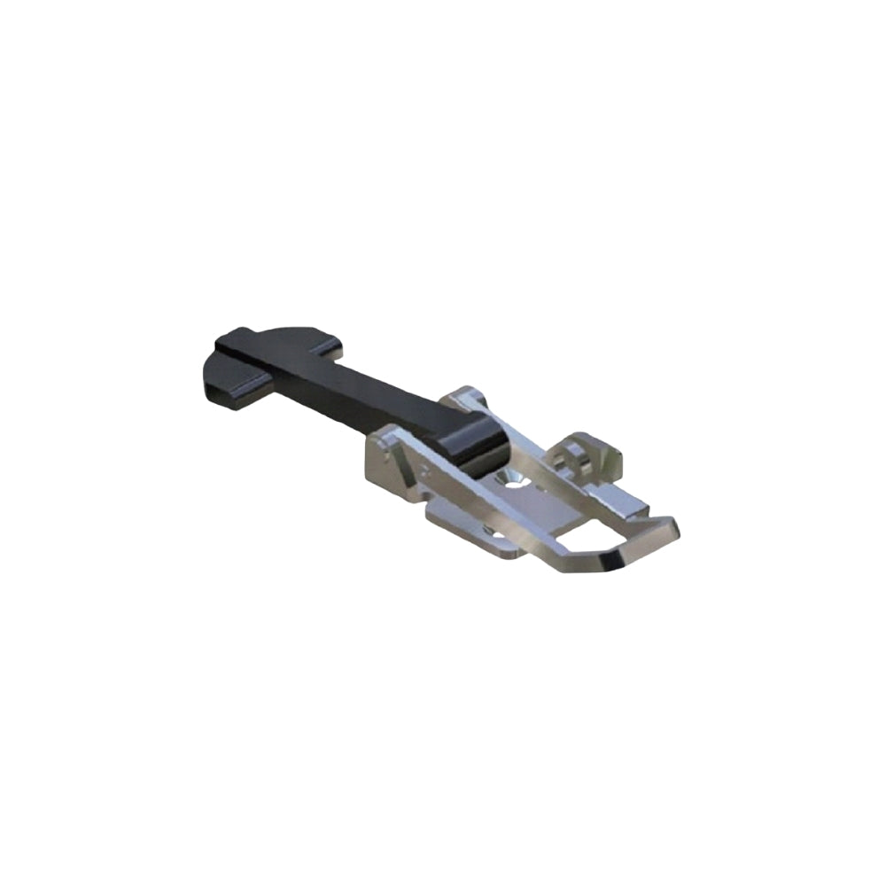 A10846S/A10846 Rubber - Lined T - Handle Draw Latch: 304 Stainless & Zinc - Plated, Heavy - Duty for Trailers & Equipment Locking