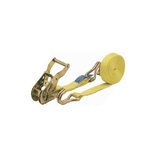 RT11-155W4 1" x16.5' Ratchet Strap Tie Down 3,000lbs Double J Hook, Heavy Duty Tie-Down Ratcheting Cargo Truck Straps Wire Hook Ends, J-Hook Ratchet Strap Tie Downs