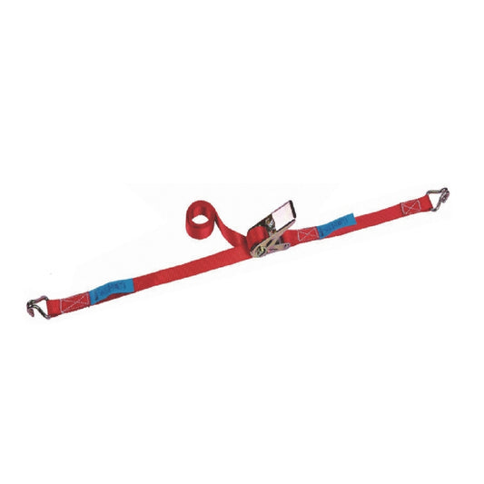 RT13-085W 1'' x 16.5' Ratchet Strap Tie Down, Heavy Duty Tie Down Straps with Double J Hook, 3,000 LBS Break Strength, for Motorcycle, Kayak, ATVs, Boats