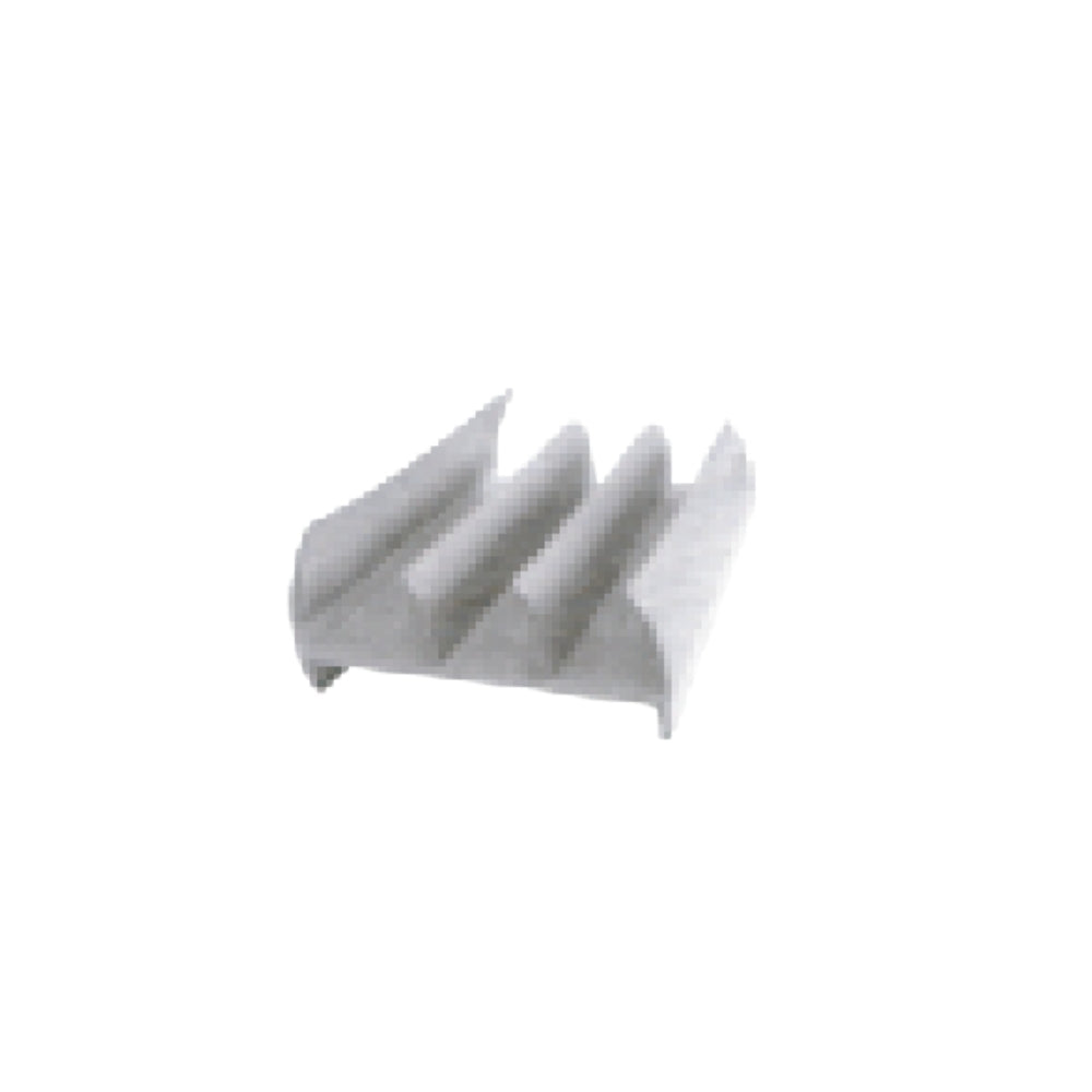 DS13 Gray PVC Multi - Ribbed Seal Strip