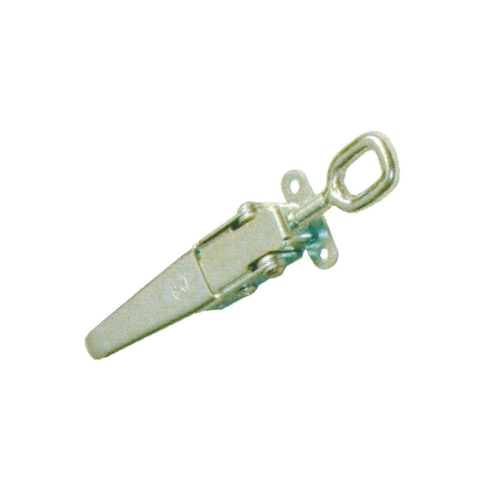 A10804 Heavy - Duty Zinc - Plated Trailer Sideboard Latch, Silver, for Secure Cargo Fixing in Trailers and Trucks