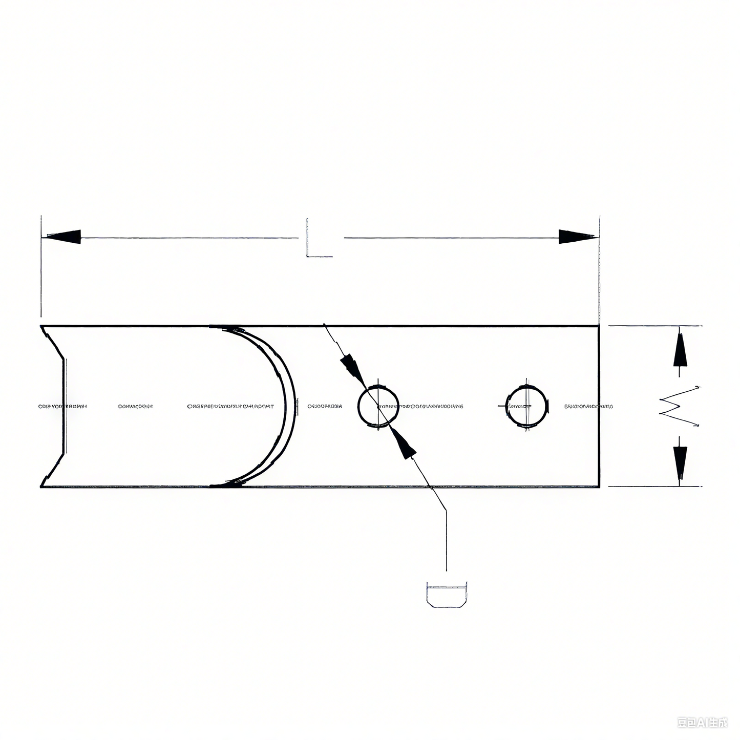 A11233 Zinc - Plated Steel Locking Plate | 70x20x5mm Truck Curtain/Securing Hardware