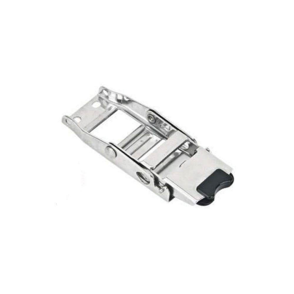 OB19-122X 2" Stainless Steel Overcenter Buckle Side Curtain Truck Accessory for Soft Tarp Cargo Securing | 2645 lbs Load