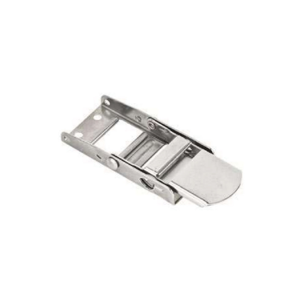 OB19-122X 2" Stainless Steel Overcenter Buckle Side Curtain Truck Accessory for Soft Tarp Cargo Securing | 2645 lbs Load