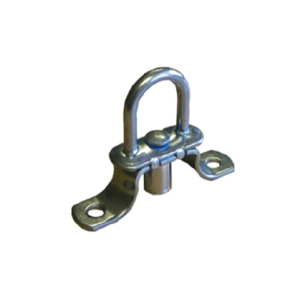 A11127-S Adjustable Spring Rope Hook | Zinc - Plated Steel Truck Tarpaulin Securing Hook with Base