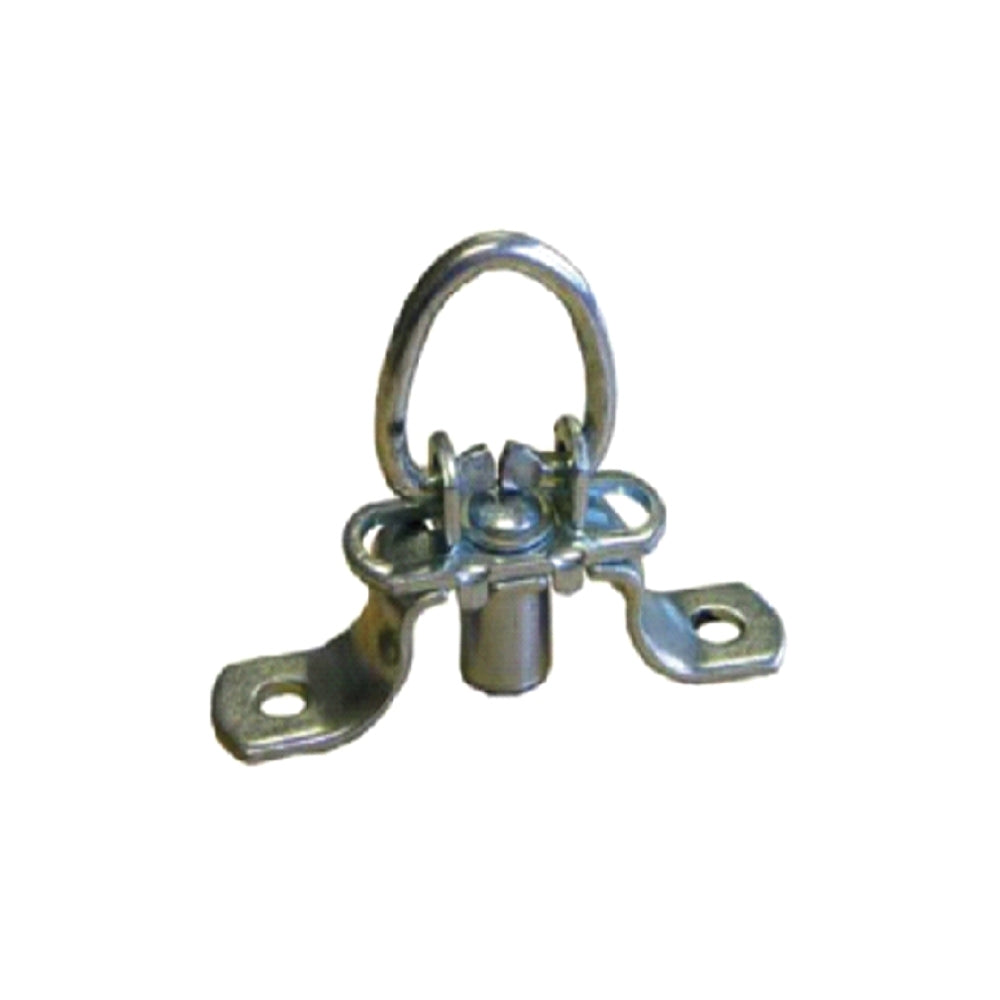 A11127-S Adjustable Spring Rope Hook | Zinc - Plated Steel Truck Tarpaulin Securing Hook with Base