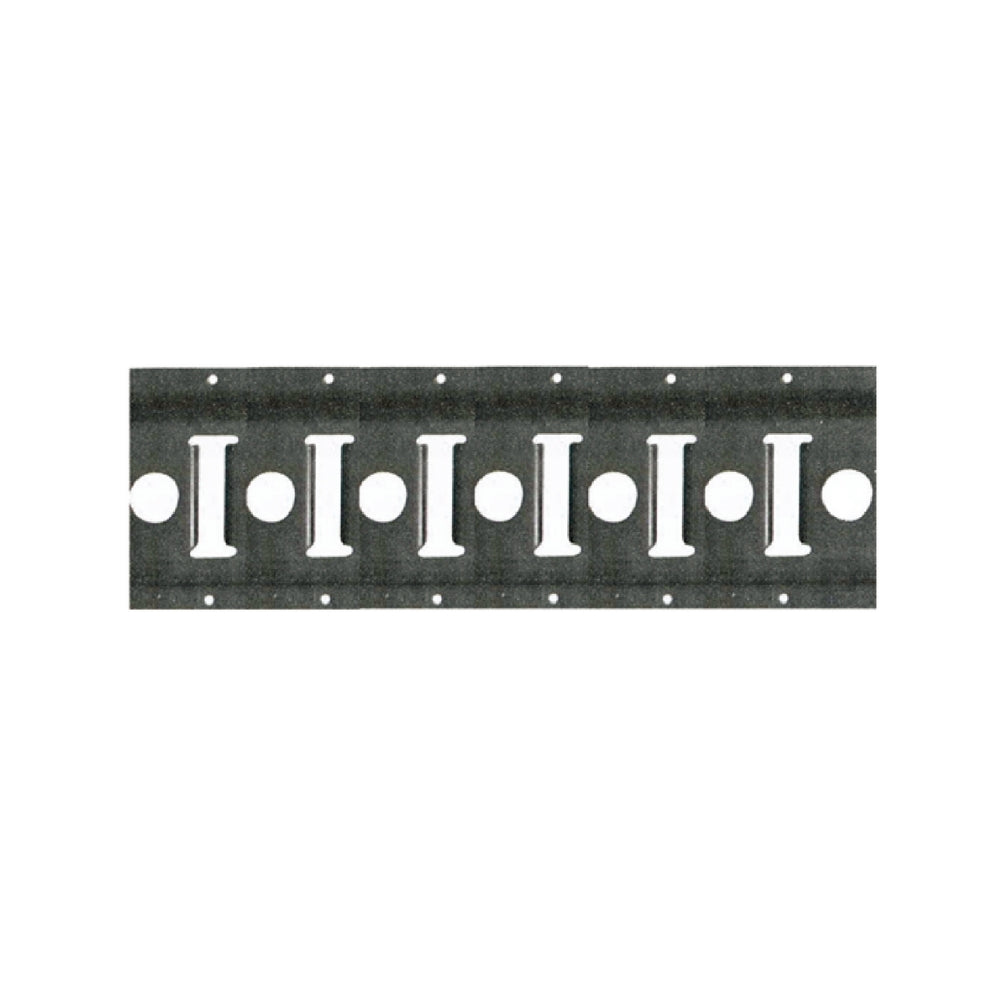 VR20-10-3m Combi Track - 10ft Length, Combi Track Tie Down Rails for Heavy Cargo Securing in Trucks, Trailers, Transport Vehicles