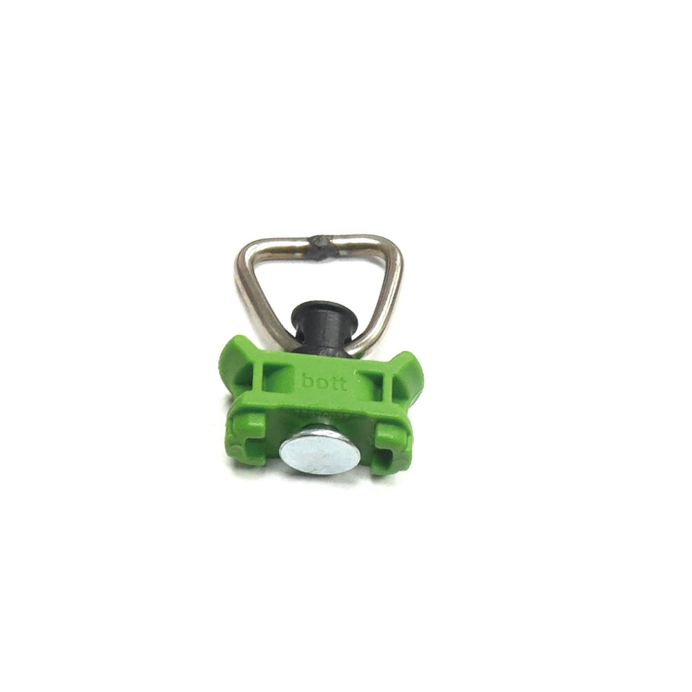 LR03-0 L Track Stud Fitting Rail L Track Tie Down Fitting Heavy Duty Capacity with D Ring for Van Pickup Truck (Orange)