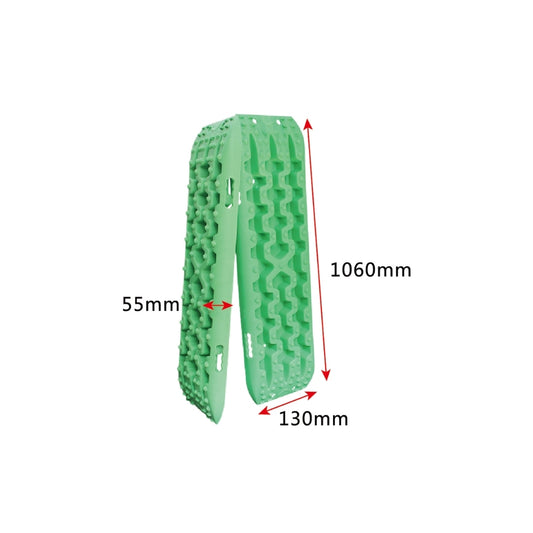 SRB01 Recovery Traction Boards,Self Recovery Tracks Boards, 2Pcs Off-Road Traction Tracks Tire Ladder for Sand Mud Snow 4WD Truck Jeep SUV