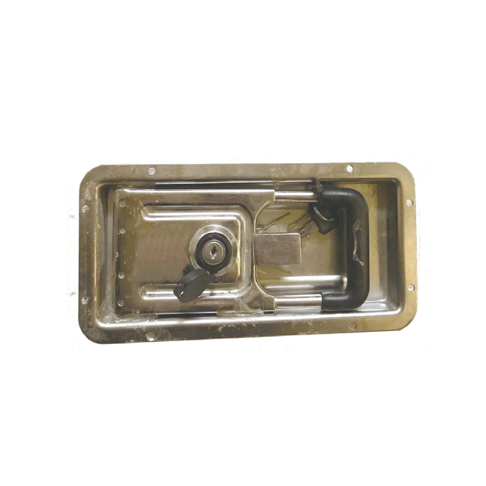 A10902 Metal Door Catch Holder T-Style Door Catch for Heavy Duty Steel Latch for Trailer