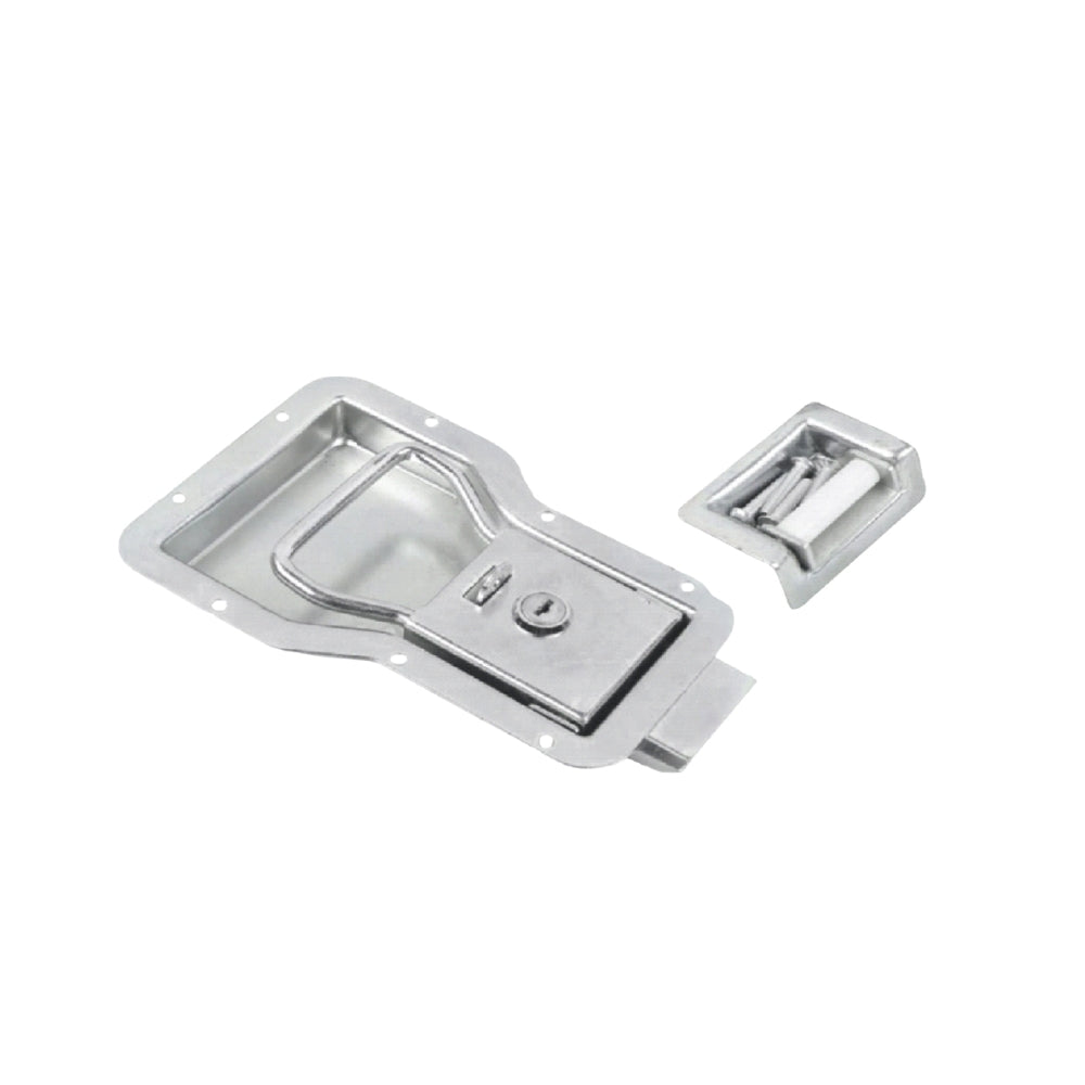 A10908 Metal Door Catch Holder T-Style Door Catch for Heavy Duty Steel Latch for Trailer