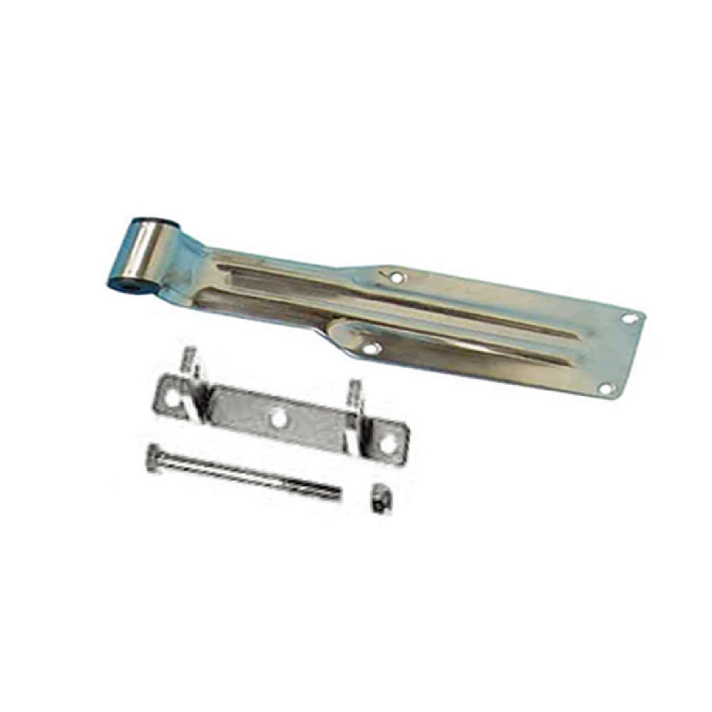 A10412S 270°Opening Heavy Duty Stainless Steel Door Hinge with Adjustable/Protective Structure, Supporting Screw/Welding Installation Fits Box Trucks, Ideal for Cold Chain