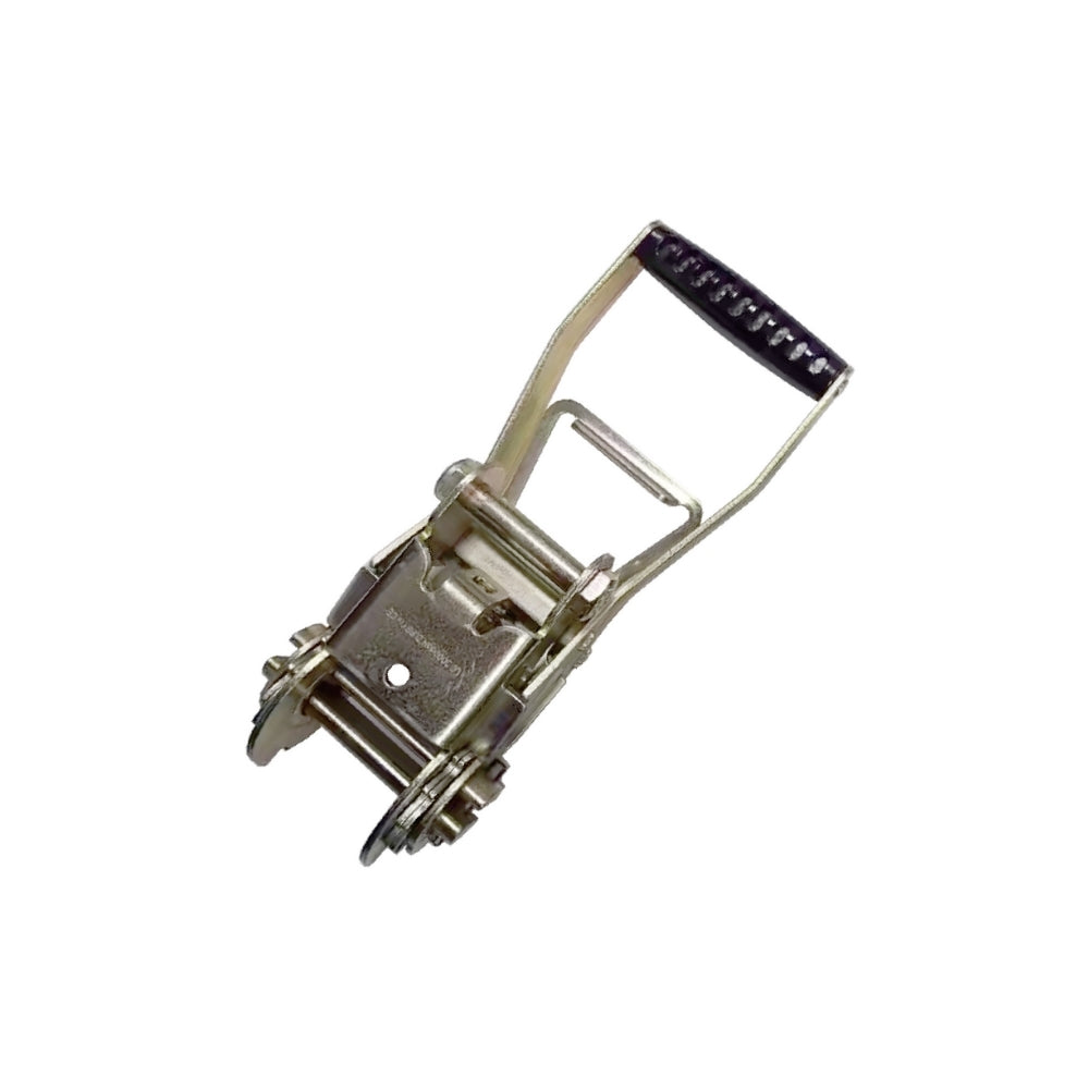 RB36R-52E Ratchet Tie Down Straps Rubber Handle 11,000lbs Break Strength Heavy Duty Tie Down Ergo type for Cargo, Trailer, Truck, Motorcycle