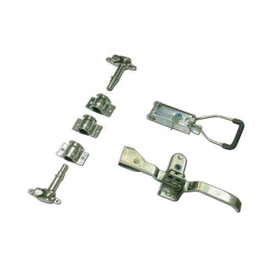 A11002 Heavy - Duty Truck Door Lock Kit  Series (Stainless & Galvanized)  Weld - On Lever Lock