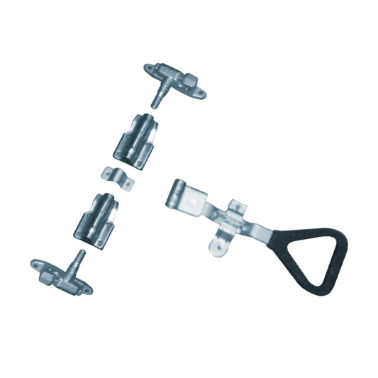 A11004 Heavy - Duty Truck Door Lock Kit  Series (Stainless & Galvanized)  Weld - On Lever Lock