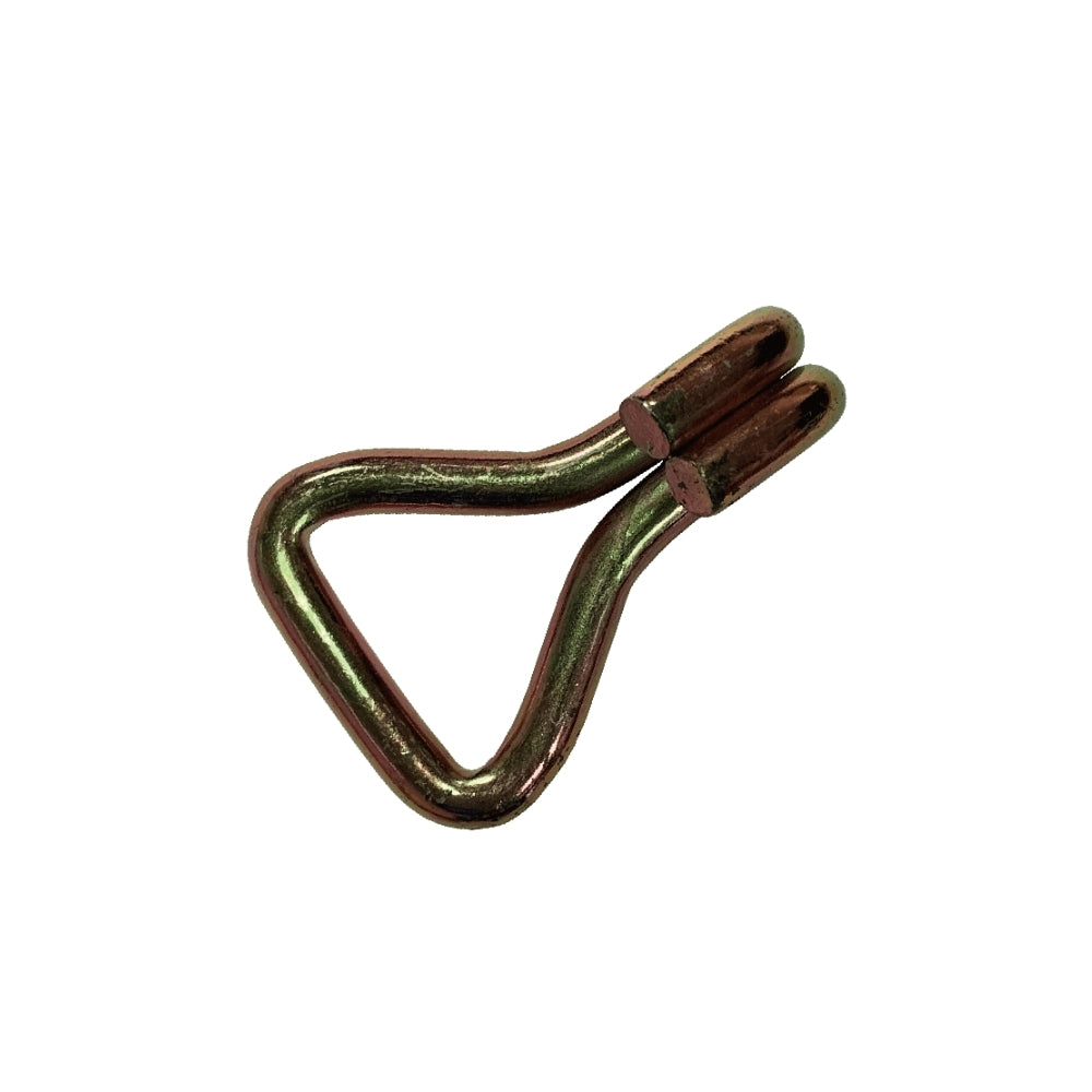 WH21-104 Gancho doble en J de alta resistencia. Resistencia a la rotura: 11.023 libras. Tensor de gancho de doble fila. Accesorios para sujetar correas en automóviles, camiones y remolques.