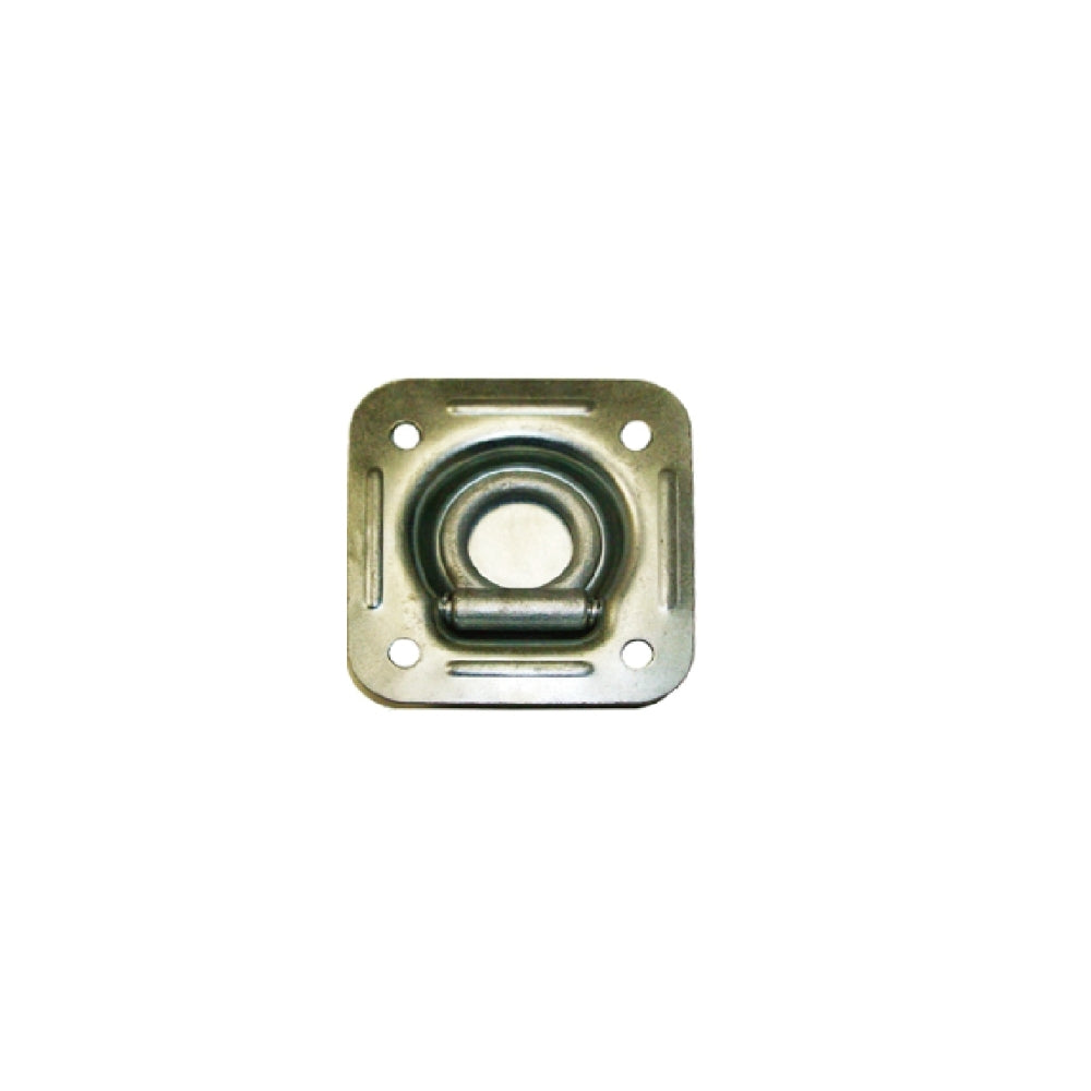 RH17 Heavy Duty Rotating Recessed D-Ring Tie-Down Anchor, Swivels 360 Degrees, Heavy-Duty Recessed Tie-Down Anchors, Secure Cargo In Semis, Trailers, Flatbeds