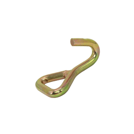 WH25-335 Universal Heavy Duty Ratchet Hook for Replacement Used on The End of Ratchet of Tie Downs, Ratchet Straps, Trailer Strap Single J - 50mm x 5000kg