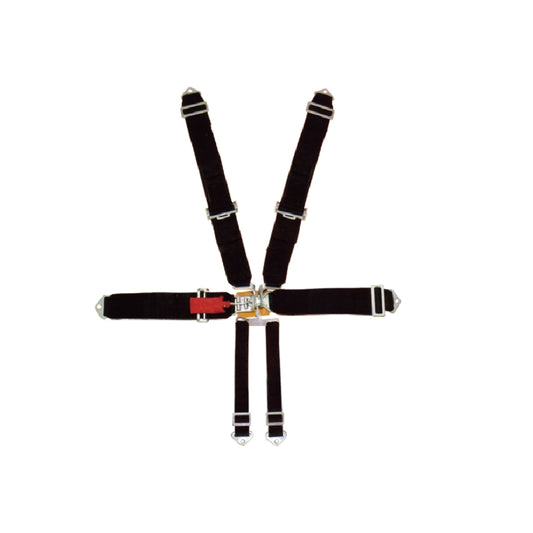RHT-101-6 Auto Racing Harness Set Latch And Link 6 Point