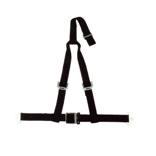 RHT-102-3 4 Point Snap Seat Belt Racing Harness safety belt seat harness with Camlock Black