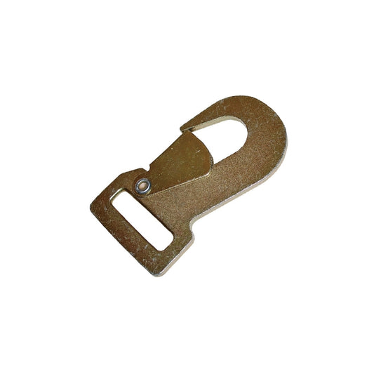 Accesorio de extremo de gancho de presión plano de repuesto de 2"