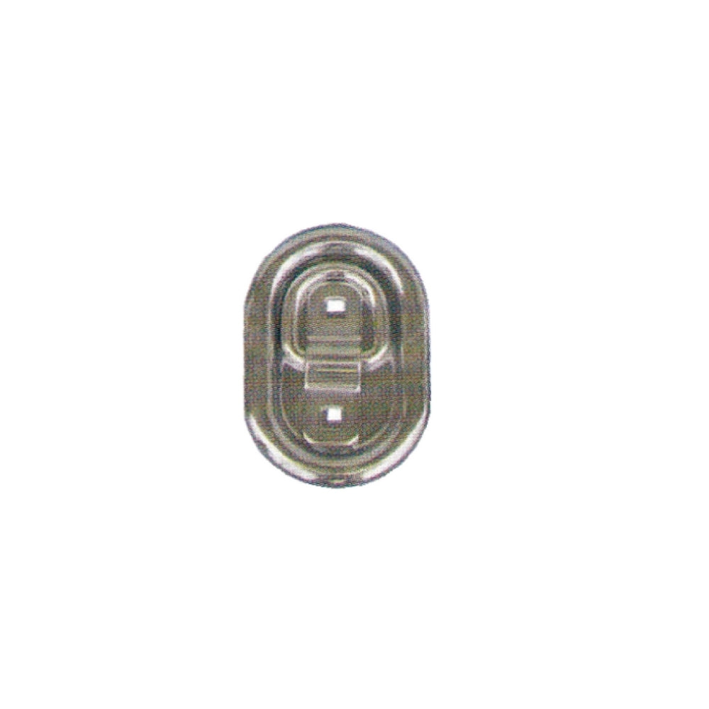 RH17 Heavy Duty Rotating Recessed D-Ring Tie-Down Anchor, Swivels 360 Degrees, Heavy-Duty Recessed Tie-Down Anchors, Secure Cargo In Semis, Trailers, Flatbeds
