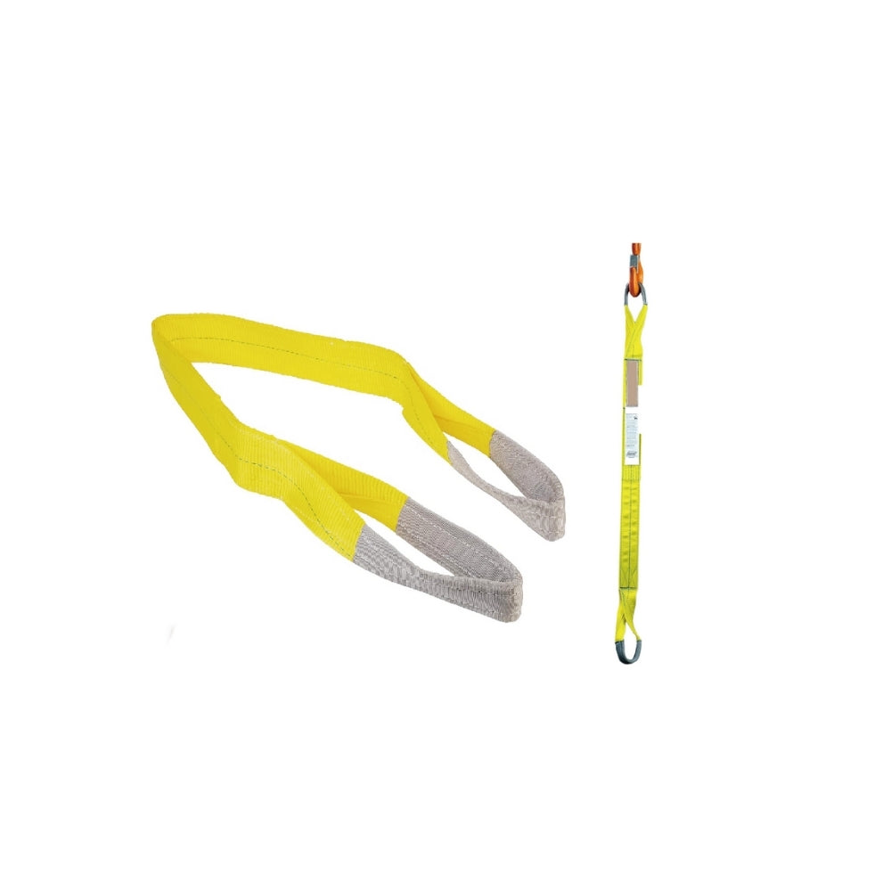 Customization available-Polyester Lifting Slings,Twisted Eye Web Slings, Lifting Strap for Hoist, Vertical Rigging Moving Towing Hoisting Work Gear (Class 7 For North America)