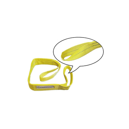 Customization available-Polyester Lifting Slings,Twisted Eye Web Slings, Lifting Strap for Hoist, Vertical Rigging Moving Towing Hoisting Work Gear (Class 7 For North America)