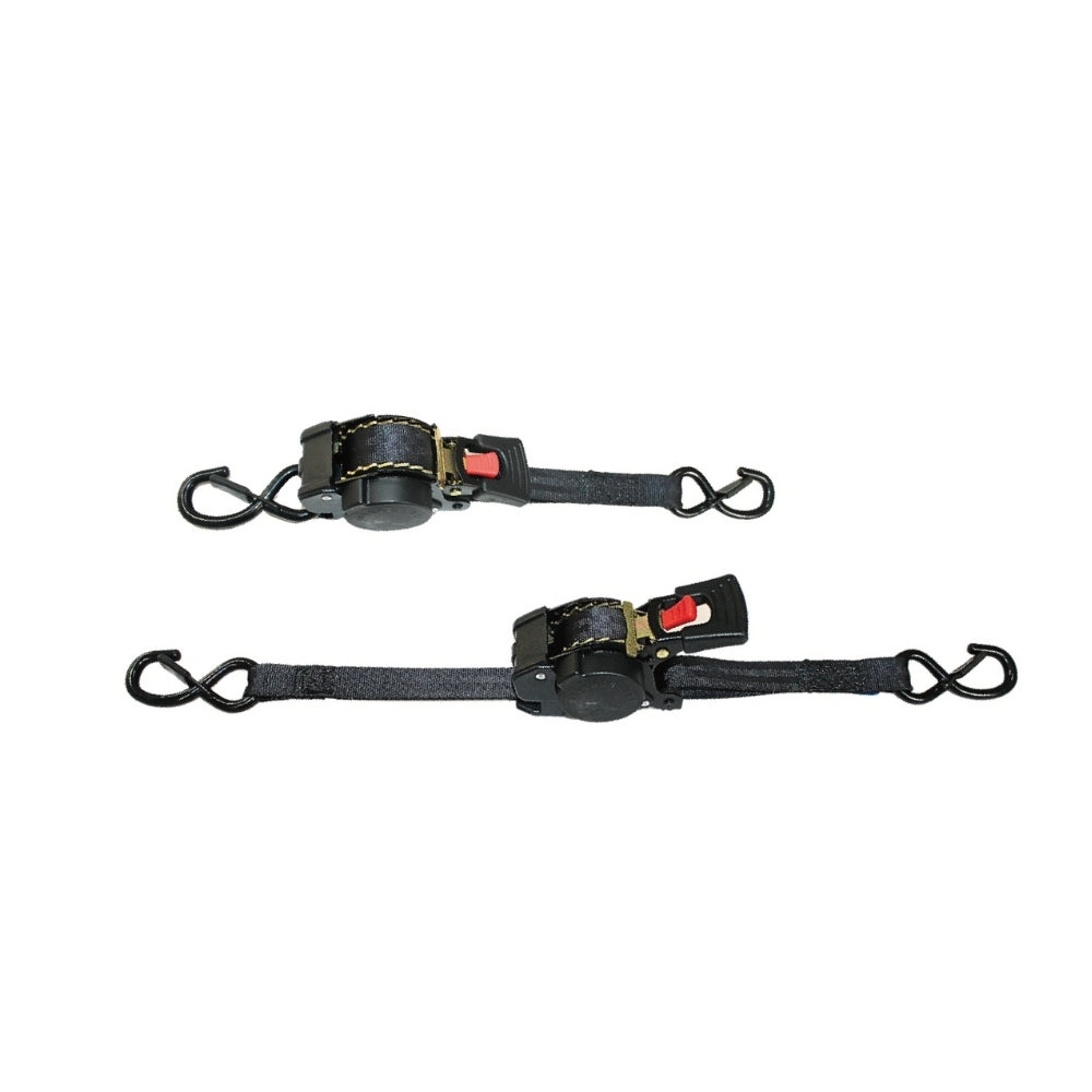 RT25-818W2K-ND Auto Retractable Ratchet Tie Down 25mm x 1.8mtr for Heavy-Duty Cargo and Equipment Transportation