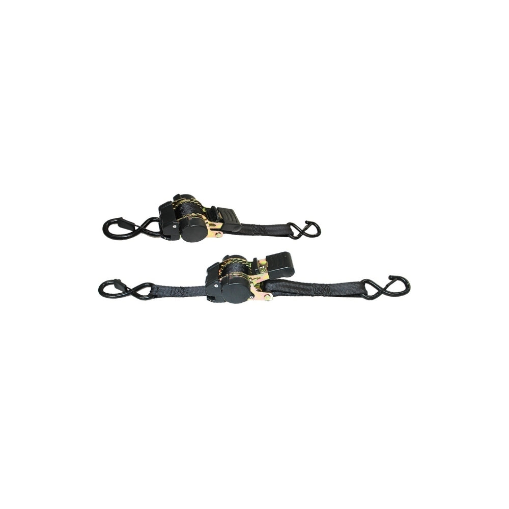 RT25-818W2K-ND Auto Retractable Ratchet Tie Down 25mm x 1.8mtr for Heavy-Duty Cargo and Equipment Transportation