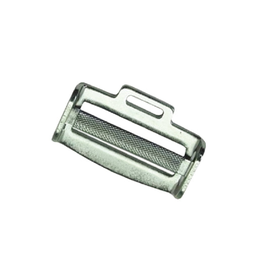 RE215-233 Stainless Steel Safety Belt Adjustment Buckle with Textured Grip for Racing Harness Tension Regulation