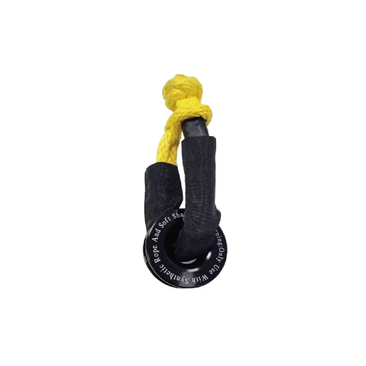 TR10HP-01D Soft Shackle & Winch Recovery Ring Kit 1/2" X 22" Synthetic Soft Shackle 37,400 lbs Breaking Strength with 1 Rescue Ring for ATV UTV SUV Truck Offroad Vehicle