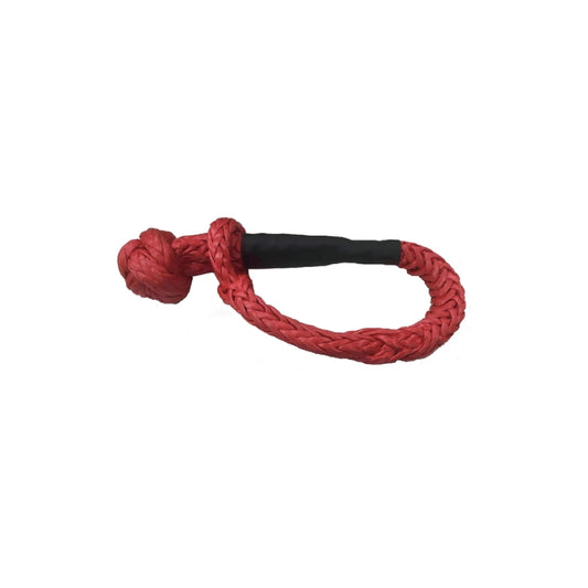 TR10HP-01B-32007 7/16Inch Synthetic Soft Shackle Rope(32,000 LBS Breaking Strength), UHMWPE Recovery Tow Shackles with Protective Sleeve, Recovery Off-Road Tow Shackles for UTV, ATV, Trucks