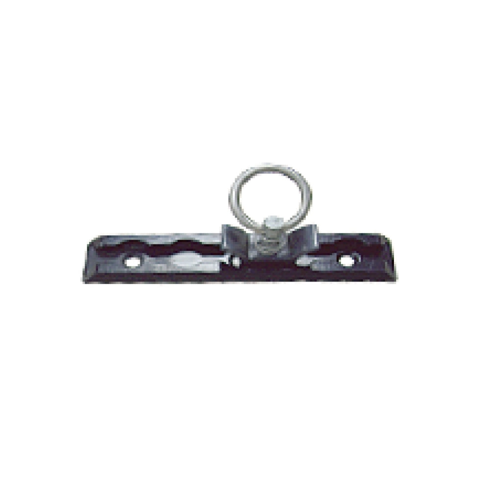 PT07KB-LR01 Track Tie Down System – Black Aluminum Track Rails with Single Stud O-Ring Fittings, Heavy Duty Cargo Tie Down Kit for Trailer, Truck Bed, Van, Utility Vehicles