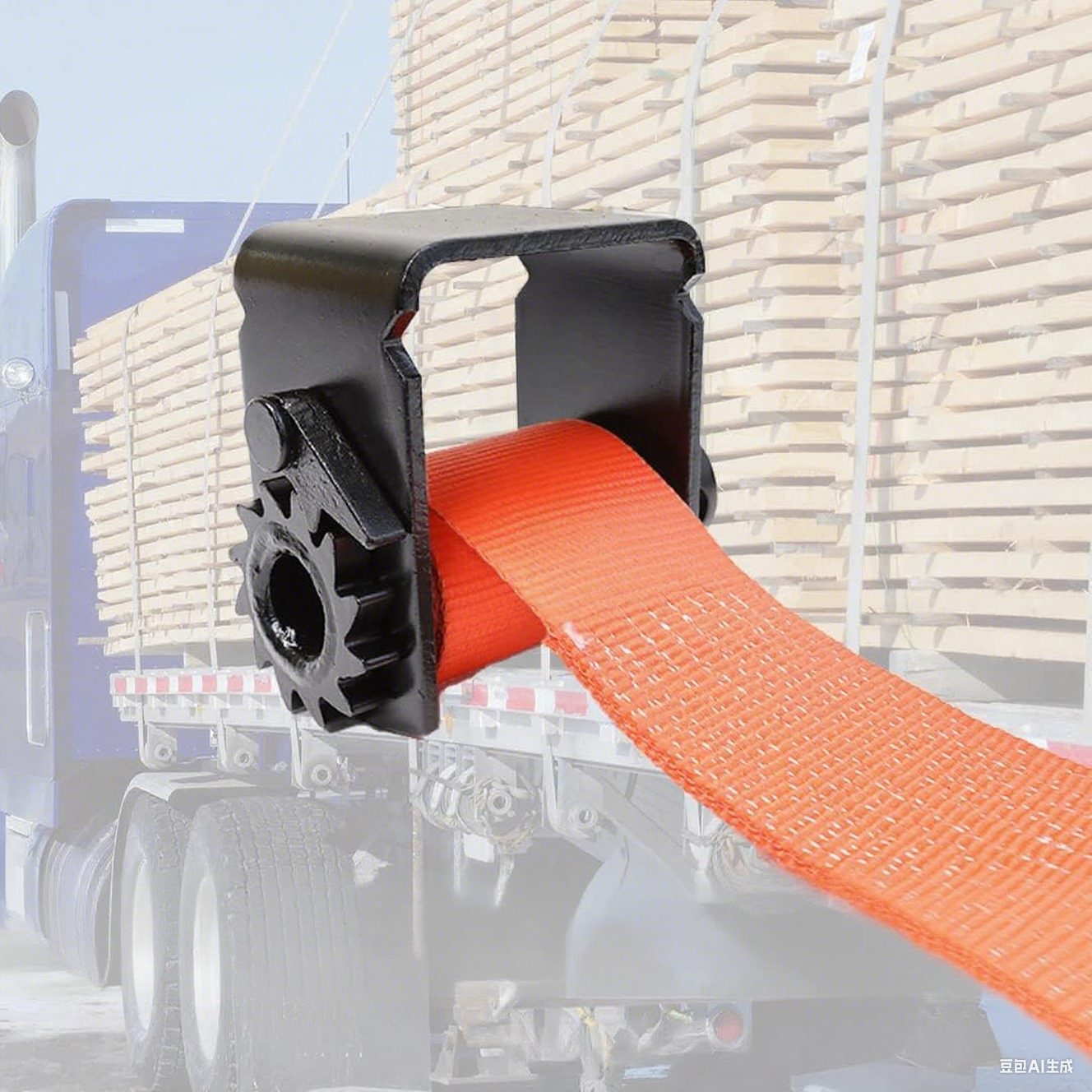 A11801 Heavy Duty Sliding Winch for Flatbed Trailer – Steel Winch Tie Down Standard C Channel