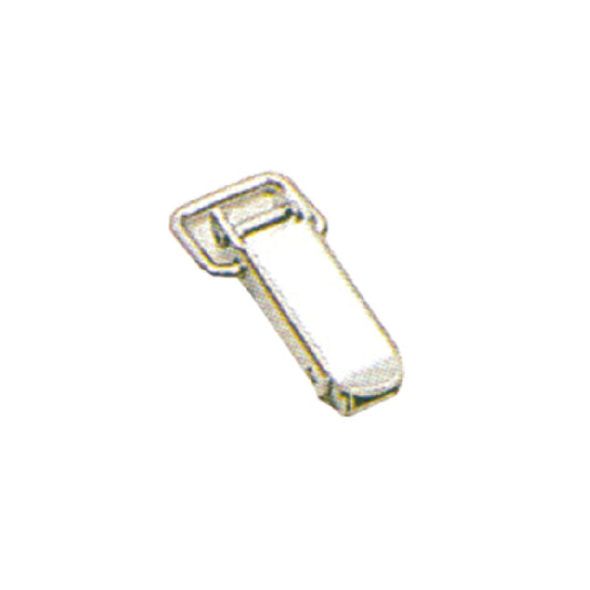 A11201 Heavy Duty Trailer Coupler Pin Locking Clip Trailer Door Latch Hasp Keeper for Tow Hitch Pin Sturdy Metal Trailer Hasp Anchor Easy to Install and Use