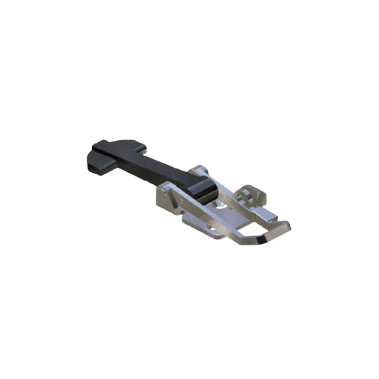 A10846S/A10846 Rubber - Lined T - Handle Draw Latch: 304 Stainless & Zinc - Plated, Heavy - Duty for Trailers & Equipment Locking