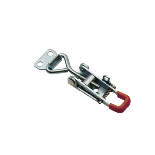 A10824S/A10824 Adjustable Self - Locking Toggle Latch, 304 Stainless Steel/Zinc - Plated, Heavy - Duty Clamp for Cargo Boxes, Cabinets, Trailers