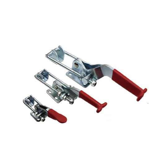 A10825S/A10825 Adjustable Toggle Clamp with Anti - Slip Grip, Heavy - Duty Steel Latch for Toolboxes, Cabinets, Trailers, Woodworking Jigs & Fixtures
