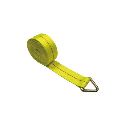 TWS32-1527F94 3" ×27’ Winch Strap W/ Flat Hook Use with Ratchet Buckle Available in other Length
