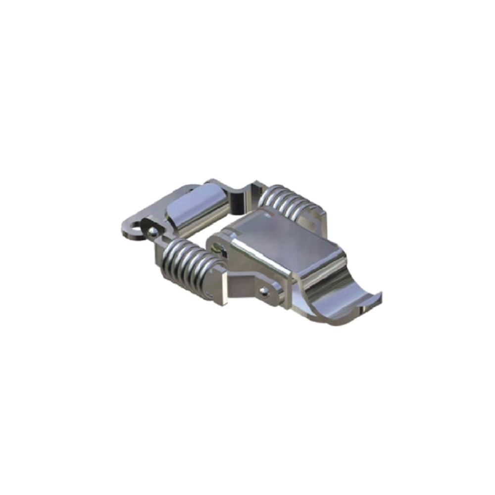 A10852S/A10852 304 Stainless Steel Double-Spring Telescopic Buckle, Toolbox Tension Spring Toggle Latch, Toolbox Hinge