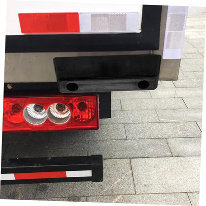 Parachoques de goma resistente RBS01 para camiones. Fácil instalación sin herramientas. Parachoques versátil para remolque que ofrece máxima protección contra colisiones. Bloque de goma duradero.