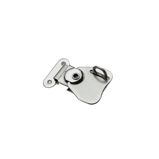 A10847S Butterfly Twist Latch,2.36 Inch Stainless-Steel Spring Loaded Twist Latch Keeper Toggle Clamp Butterfly Draw Latch for Case Box Suitcases Wooden Box, Silver