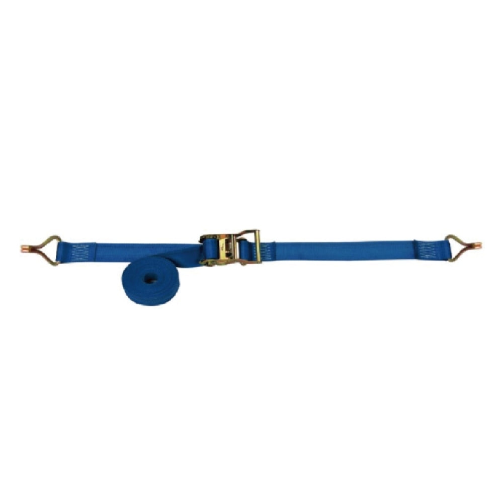 RT06-20W6B  2'' x 20' Heavy Duty Ratchet Straps, Tie Down Straps with Ratchet Buckle W/ Wire Hook,3,000LBS Break Strength,Logistic Ratchet Straps For Interior Van